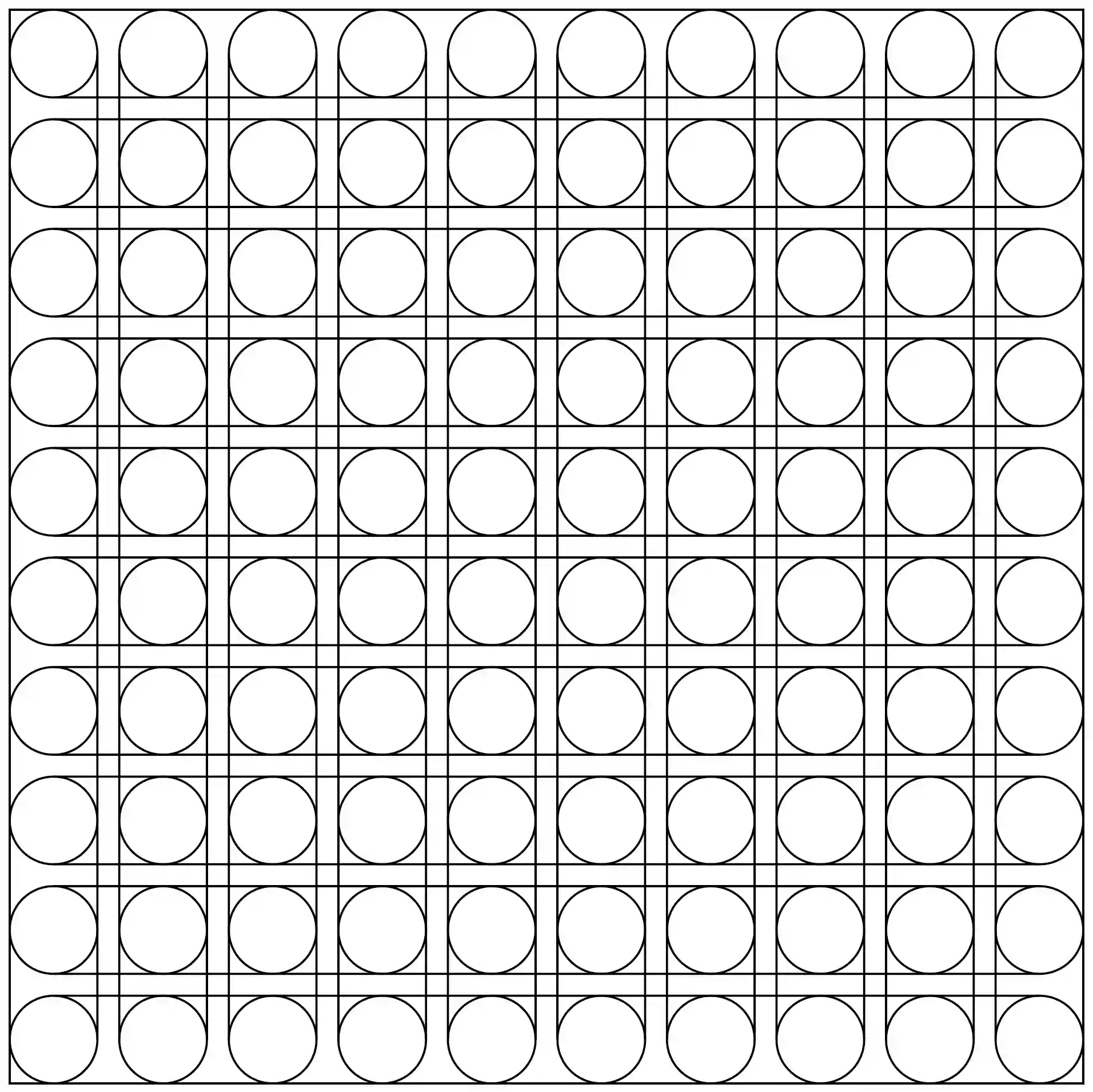 La grille du logo Képos