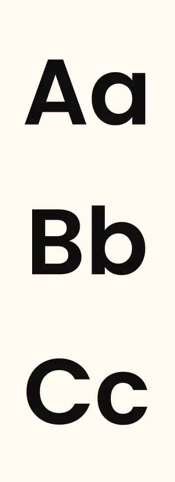 Exemple de la typographie Poppins pour les titres