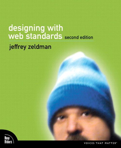 Couverture du livre Designing with Web Standards deuxième édition par Jeffrey Zeldman